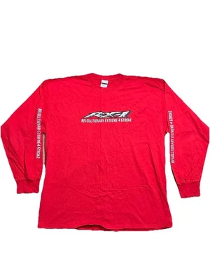 Camiseta Y2K Yamaha Revolutionary Extreme 4 Tiempos Manga Larga Hit Red Talla XL Foto 1 de 4