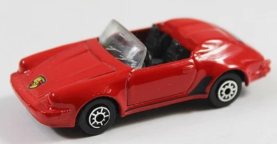 Maisto Porsche 911 Speedster 1989 Red 1:64 Diecast Convertible Car - Image 1 of 4