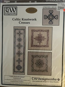 TW Designworks Celtic Knotwork Crosses Chart #2 - Picture 1 of 2