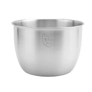 KüChe Rostfreier Stahl 304 RüHren SchüSsel Deep Kochen Backen Kuchen Brot 5413 - Photo 1/7