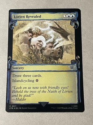 MTG Lorien Revealed - Foil - Showcase Scrolls, NM-Mint, English Universes Beyond - Image 1 of 2