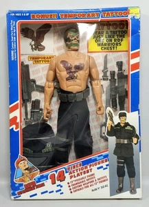 Modellino vintage RAPID DEPLOYMENT FORCE NAVY SEAL 12" 1994 nel tempo giocattoli - Foto 1 di 5