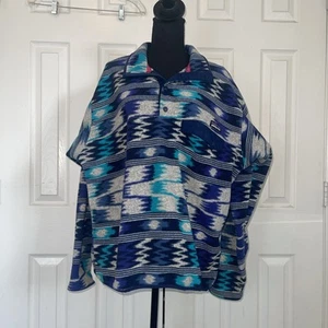 Patagonia Synchilla Aztec All Over Snap-T Fleece Pullover USA Coat Sz M 2014  - Picture 1 of 8