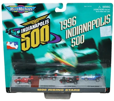 Micro Machines 1996 Indianapolis 500 Rising Stars ~ Calkins Hamilton Unser Sharp - Image 1 of 4