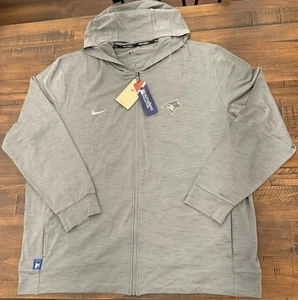 Nike Baseball Dri-Fit Toronto Blue Jays Full-Zip Felpa con Cappuccio Giacca Uomo Taglia XXL $90 - Foto 1 di 17
