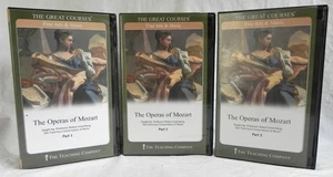 "The Operas of Mozart" CD Sets (Parts 1-2-3) + Guidebooks, Great Courses #780 - Picture 1 of 10