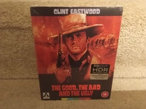 The Good the Bad and the Ugly 4K Blu ray. 1st pressing. Rare. OOP. Arrow. Cult. - Picture 1 of 3