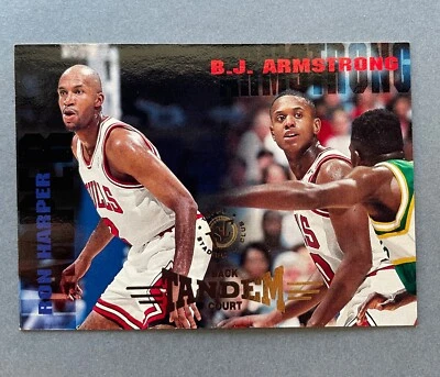 1994-95 Topps Stadium Club B.J. Armstrong / Ron Harper #276 Back Court Tandem  - Image 1 of 2