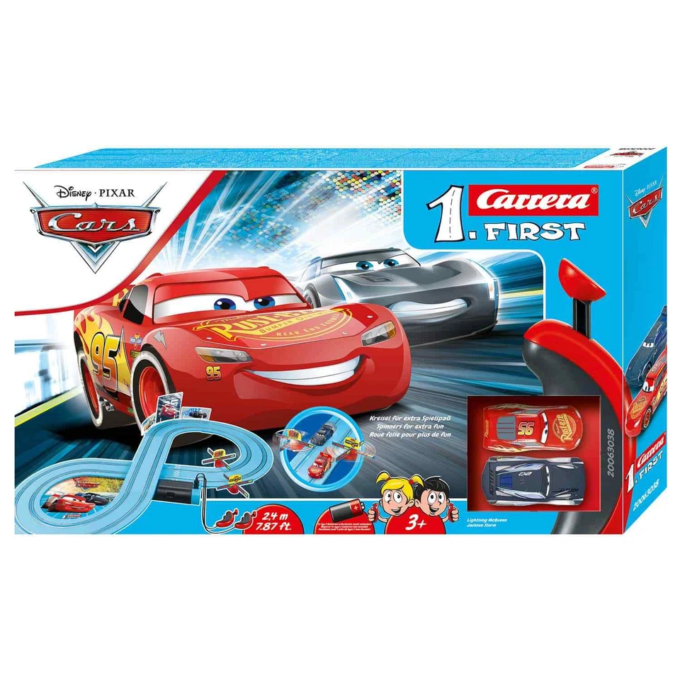 Disney Pixar Cars 3 Carrera RC Racing Scalextric System Track Brand New - Image 1 of 4