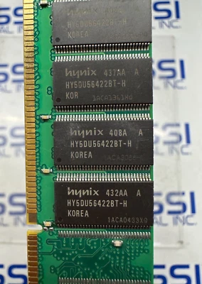Hynix DDR 512 MB PC3200  HY5DU56422BT-H - Image 1 of 3
