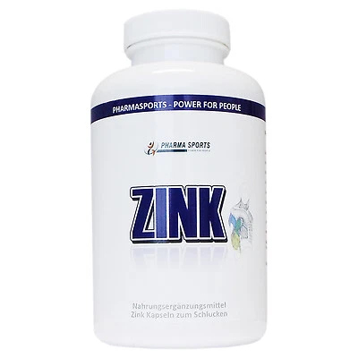 Pharmasports Zink + Histidin | 25 + 50 mg pro Kapsel | 300 Kapseln |