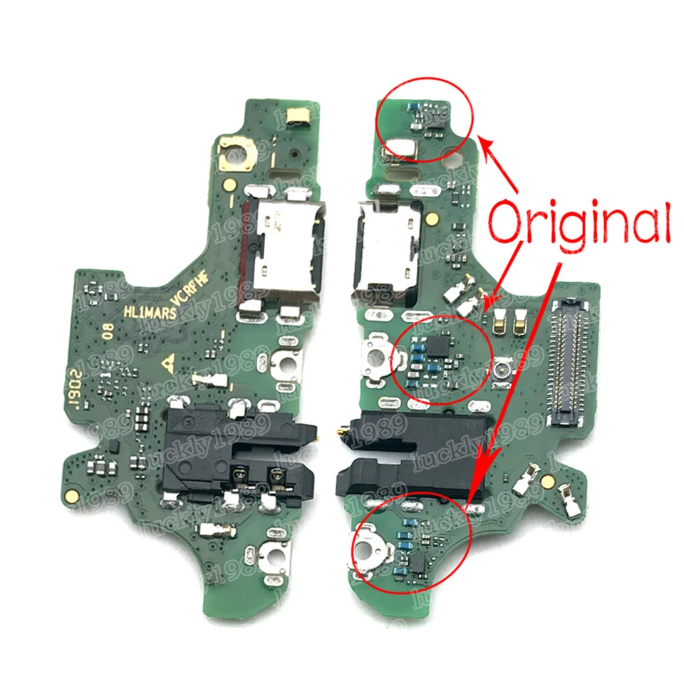 Para Huawei P30 Lite Conector Dock Puerto de Carga USB Placa Flex Original con IC Foto 1 de 1