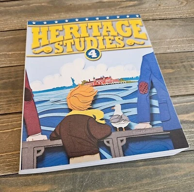 NEW BJU Heritage Studies 4 Student Text (3rd Edition) 4th Grade History GREAT - Image 1 of 3