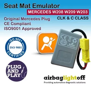 PASSENGER AIRBAG SEAT OCCUPANCY SENSOR EMULATOR MERCEDES CLK W208 W209 W203 - Picture 1 of 2