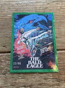 2022 Stranger Things Butcher Billy ZeroCool — The Bald Eagle Murray — Green /50