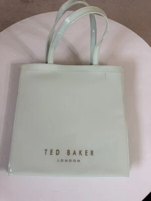 Bolso de Mano Ted Baker Aracon Arco Liso Icono Verde Menta Foto 1 de 4