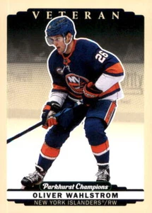 2022-23 Parkhurst Champions #96 Oliver Wahlstrom - Picture 1 of 2