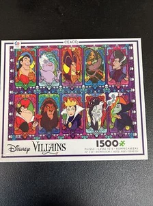 Disney Villains CEACO 1500-teiliges Sammlerpuzzle - NEU, versiegelt - Bild 1 von 1