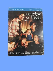 Party of Five - The Complete First Season 1(DVD,2004,5-Disc) New Sealed - Picture 1 of 4