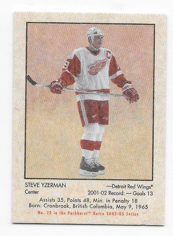 02/03 PARKHURST RETRO MINIS Hockey (#1-250) U-Pick From List - Image 1 of 1