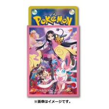 Pokemon Card Game 1x Deck Sleeve Fairy Gym Leader Valerie and Sylveon US Seller