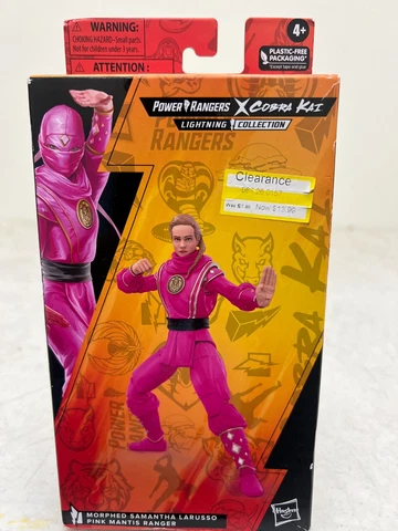 Power Rangers Cobra Kai Lightning Collection. Morphed Samantha Larissa Pink Leaf Cover