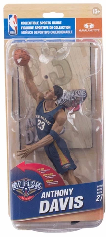 Anthony Davis New Orleans Pelicans NBA McFarlane action figure NIB Series 27 Cover