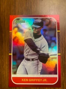 2021Donruss Baseball Red foil sp #235 Ken Griffey Jr.🔥 - Picture 1 of 6