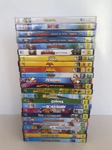 DreamWorks DVD Bundle of 24 DVDs - Shrek, How to Train Your Dragon, Panda & More - Picture 1 of 7
