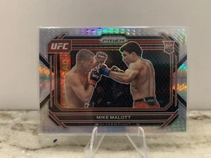 2023 Panini Prizm UFC Mike Malott RC Hyper Prizm #19 - Picture 1 of 2