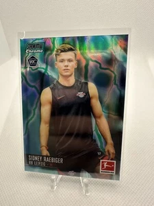 2021-22 Stadium Club Chrome Sidney Raebiger Aqua/Green Electric /175 RC 🔥🔥🔥 - Picture 1 of 4