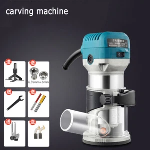 Electric Wood Milling Engraving Machine 2200W Woodworking Trimming Wood Router - Picture 1 of 8