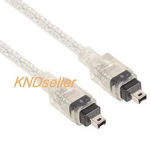 10M 30ft Firewire IEEE 1394 4P to 4P Cable 4-4 HDD Digital Camcorder PC MAC DV - Picture 1 of 3