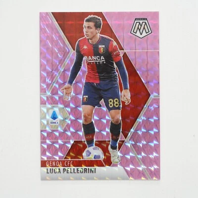 2020-21 LUCA PELLEGRINI /49 PANINI MOSAIC SERIE A PURPLE RED - Image 1 of 2