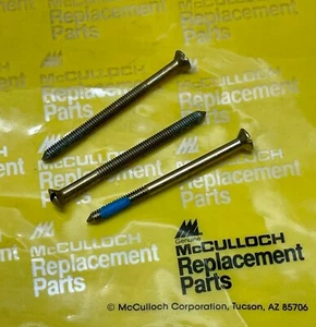 NOS OEM McCulloch Recoil Starter Screw 3PK SP81, PM10-10,700,850 PN87871 (B 66) - Picture 1 of 2