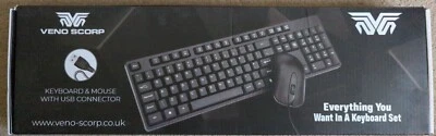 keyboard and mouse wired with USB connector  - Image 1 of 2