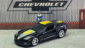 AW AUTO WORLD 2009 CHEVY CORVETTE Z06 GT1 LOOSE 1:64 SCALE DELUXE SERIES - Picture 1 of 7