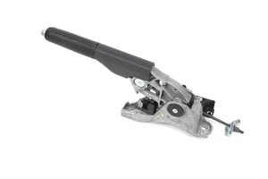 Handbremshebel titanschwarz Leder 1K0711303M VW Golf 6 R Handbrems Hebel  - Bild 1 von 6