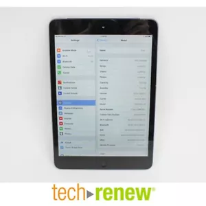 Apple iPad mini | A1455 | 16 GB | Batteria difettosa | WiFi + Cellular Verizon | Graffi - Foto 1 di 5