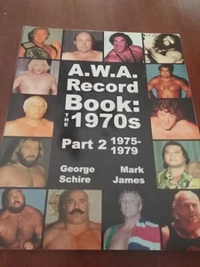 A.W.A. Record Books 1970s - Picture 1 of 2