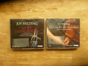 12 CDs Hörbücher Audio-CD Joy Fielding : Lauf, Jane lauf! Zähl nicht die Stunden - Bild 1 von 2