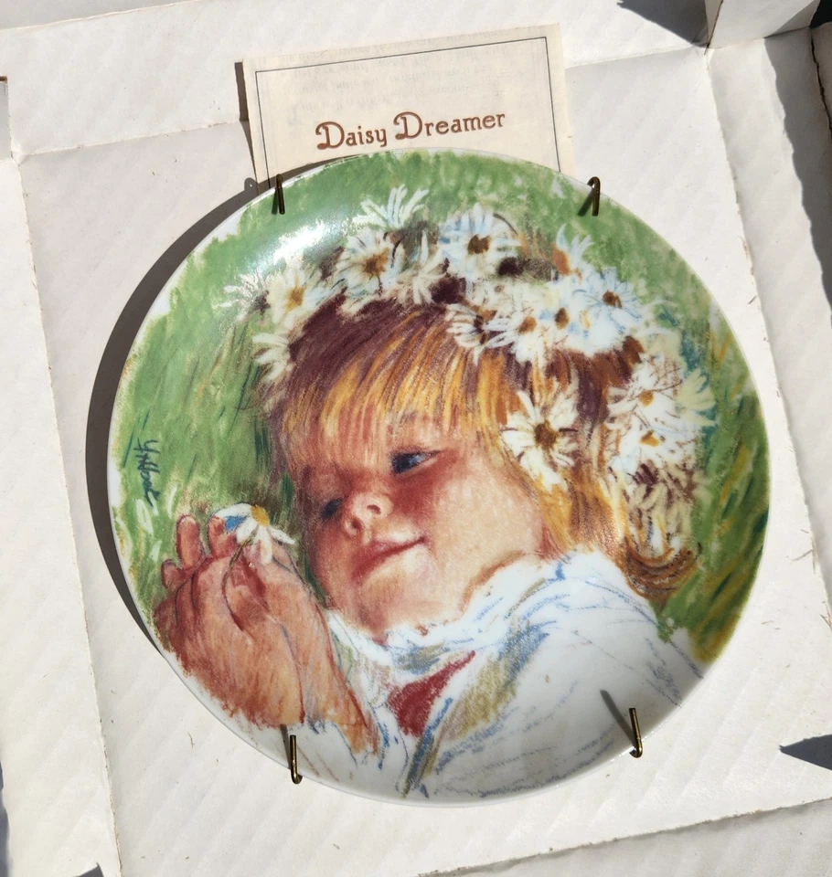 Frances Hook Lot- Four Child Themed Collectable Porcelain Plates, 168 Production - Image 1 of 4