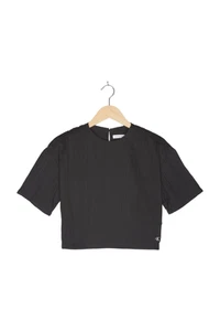 Calvin Klein T-Shirt Top Cropped Gr. EU 164 Schwarz Mädchen Neu - Bild 1 von 6