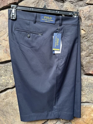 Polo Ralph Lauren PERFORMANCE Shorts Classic Fit 9" Sz CHOOSE SZ Navy NWT$115 - Image 1 of 4