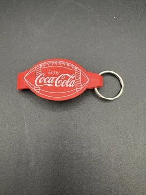 Vintage Coca-Cola Coke Soda Bottle opener Keychain - Image 1 of 2