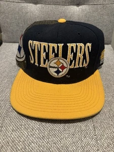 vintage 90s Pittsburgh Steelers snapback hat - Picture 1 of 3
