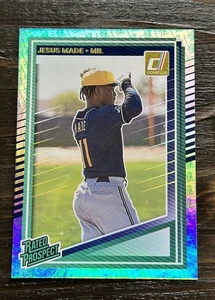 2025 Panini Donruss Rated Prospects Jesus Made #162 Liberty (RC) Holofoil - Picture 1 of 2