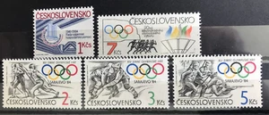 Tschechoslowakei 1984,  Mi. Nr.  2749 - 2753, postfrisch - Bild 1 von 1