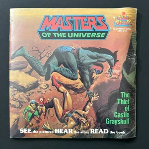MASTERS OF THE UNIVERSE Thief of Castle Grayskull Vinyl Record SEALED Book 45 - Picture 1 of 2
