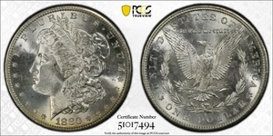 1880-S Morgan Silver $1 MS65 *PCGS Gold Shield* PQ CAC Approved ~ Premium Coin! - Picture 1 of 3